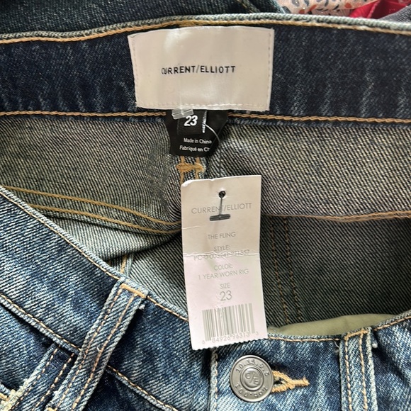CURRENT/ELLIOTT DENIM JEANS PANTS SIZE 23 NWT - Picture 5 of 5